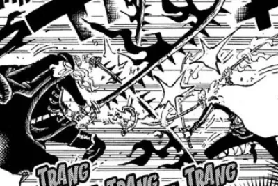 ONE PIECE Chapitre 1196 VF Scan, Une séquence de maniement de l'épée à vous glacer le sang